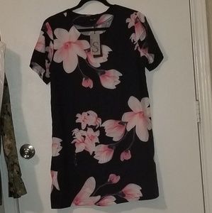 Navy Blue Loose Dress